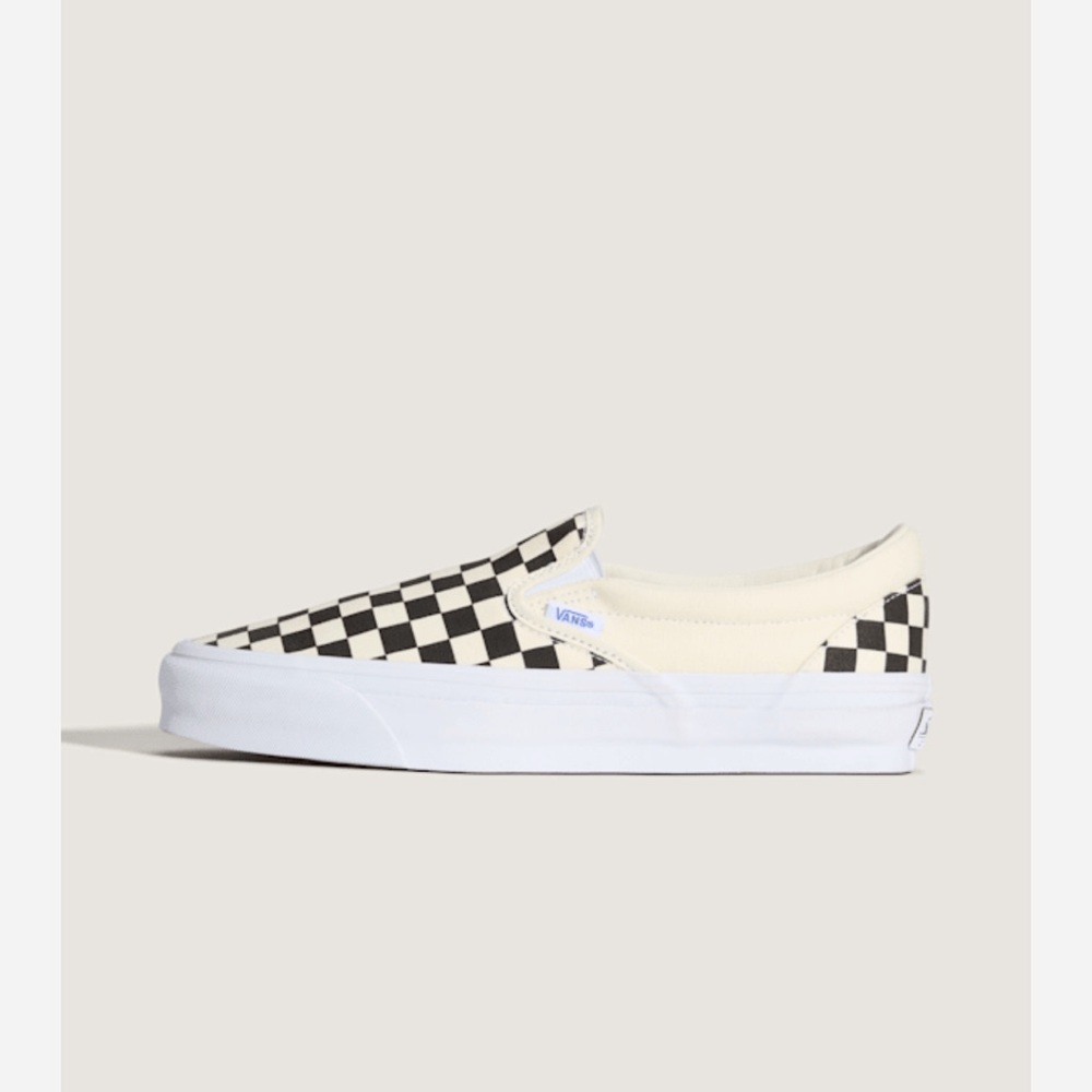 Vans Premium Slip-On Checkerboard Shoe NWOT